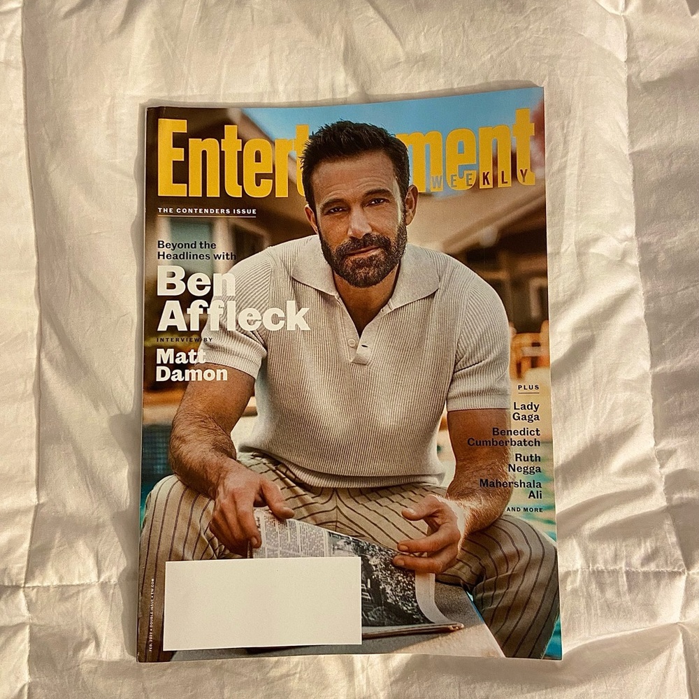 pop culture // Batman // film ✩ ben affleck EW magazine